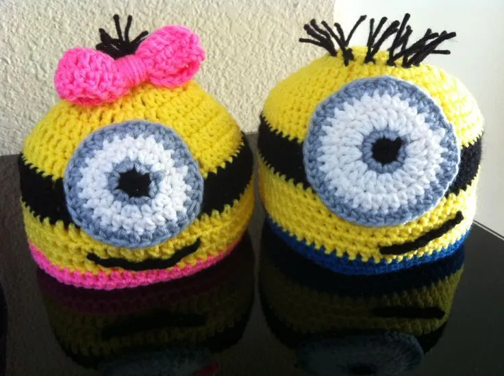 Mis Tejidos on Pinterest | Crochet Hats, Purple Minions and Tejido