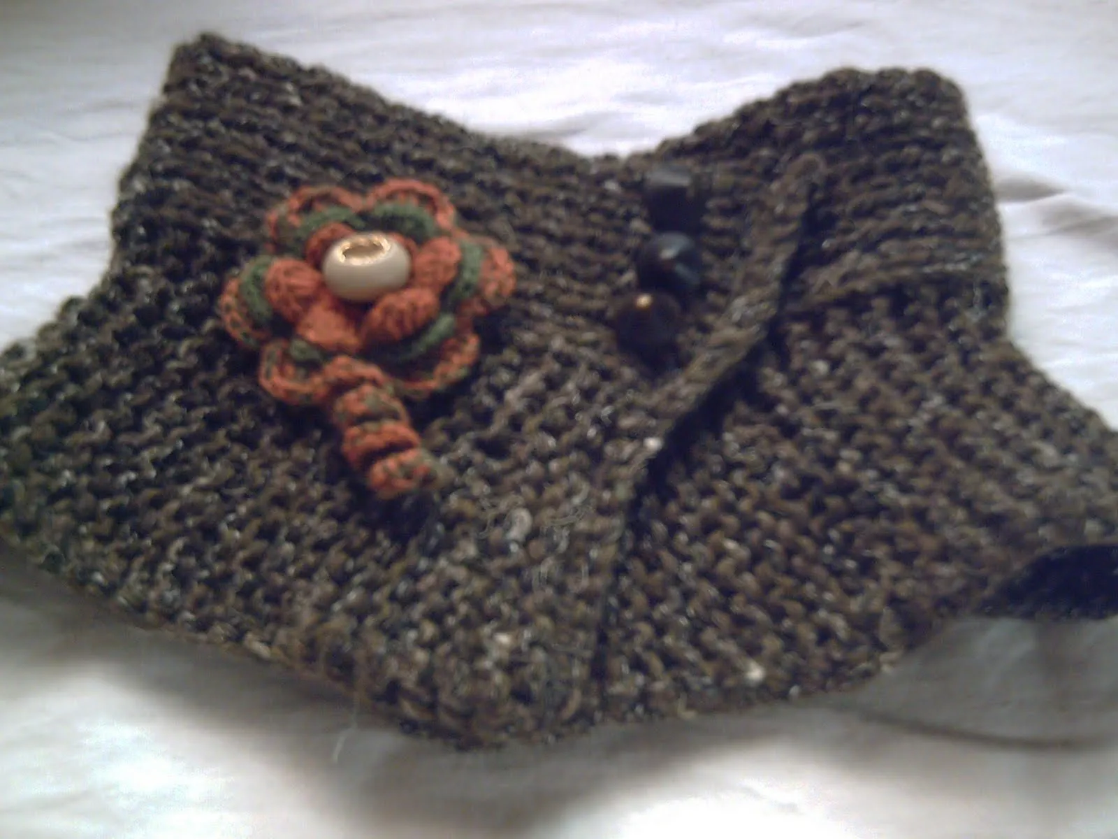 Cuellos tejidos en dos agujas - Imagui