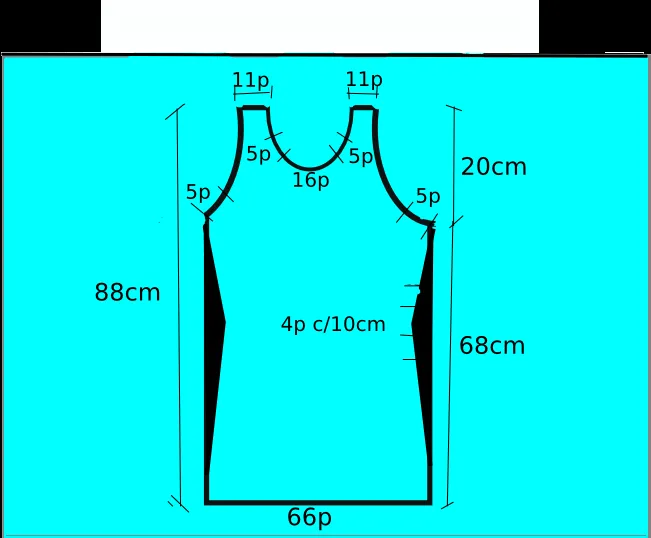 TejidosMDQ: Mini Vestido