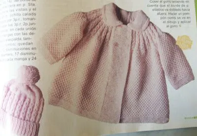 TEJIENDO A DOS AGUJAS: Tapado tejido para bebe TEJIENDO A DOS AGUJAS: Tapado tejido para bebe