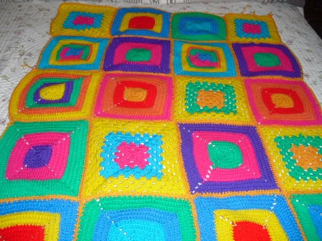 Como hacer un cubrecamas a crochet paso a paso - Imagui