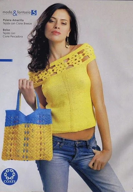Tejiendo Detalles: Modelos para blusas