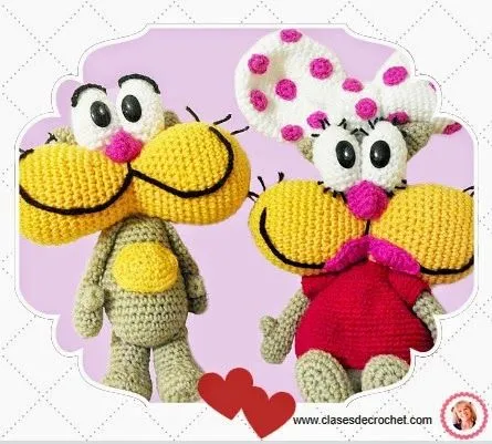 Tejiendo lindo - Graciela Gaudi: Patrones Crochet: Gaturro y Ágatha Tejiendo lindo - Graciela Gaudi: Patrones Crochet: Gaturro y Ágatha