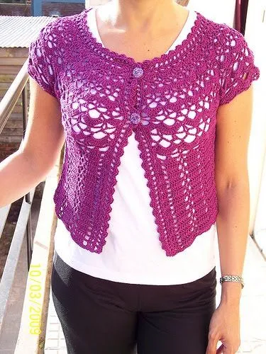 Puntos para tejer chompas - Imagui