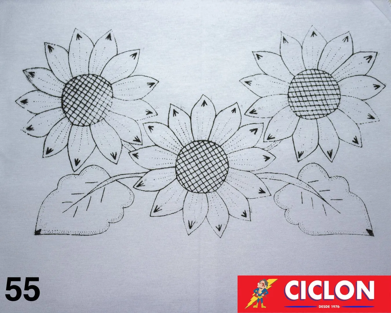 Tela para Bordar Blanca 60cm x 60cm – Ciclón de Saldos de Tijuana