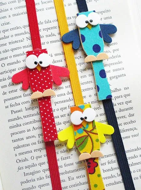 tela, paletas de helado y elástico | marcadores de libros ... tela, paletas de helado y elástico | marcadores de libros ...