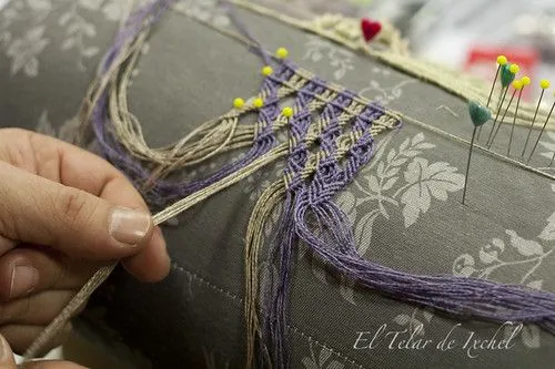 El telar de Ixchel: Y algo de macramé...