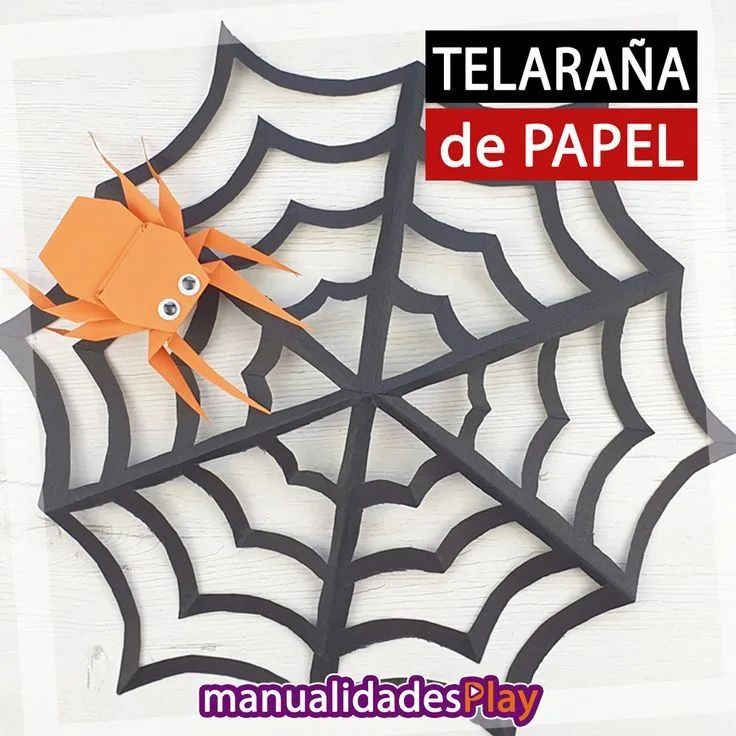 Telaraña de papel paso a paso - Manualidades para Halloween | Telaraña, Manualidades halloween, Araña de papel Telaraña de papel paso a paso - Manualidades para Halloween | Telaraña, Manualidades halloween, Araña de papel