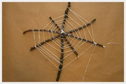 Como hacer telarañas para Halloween - Imagui