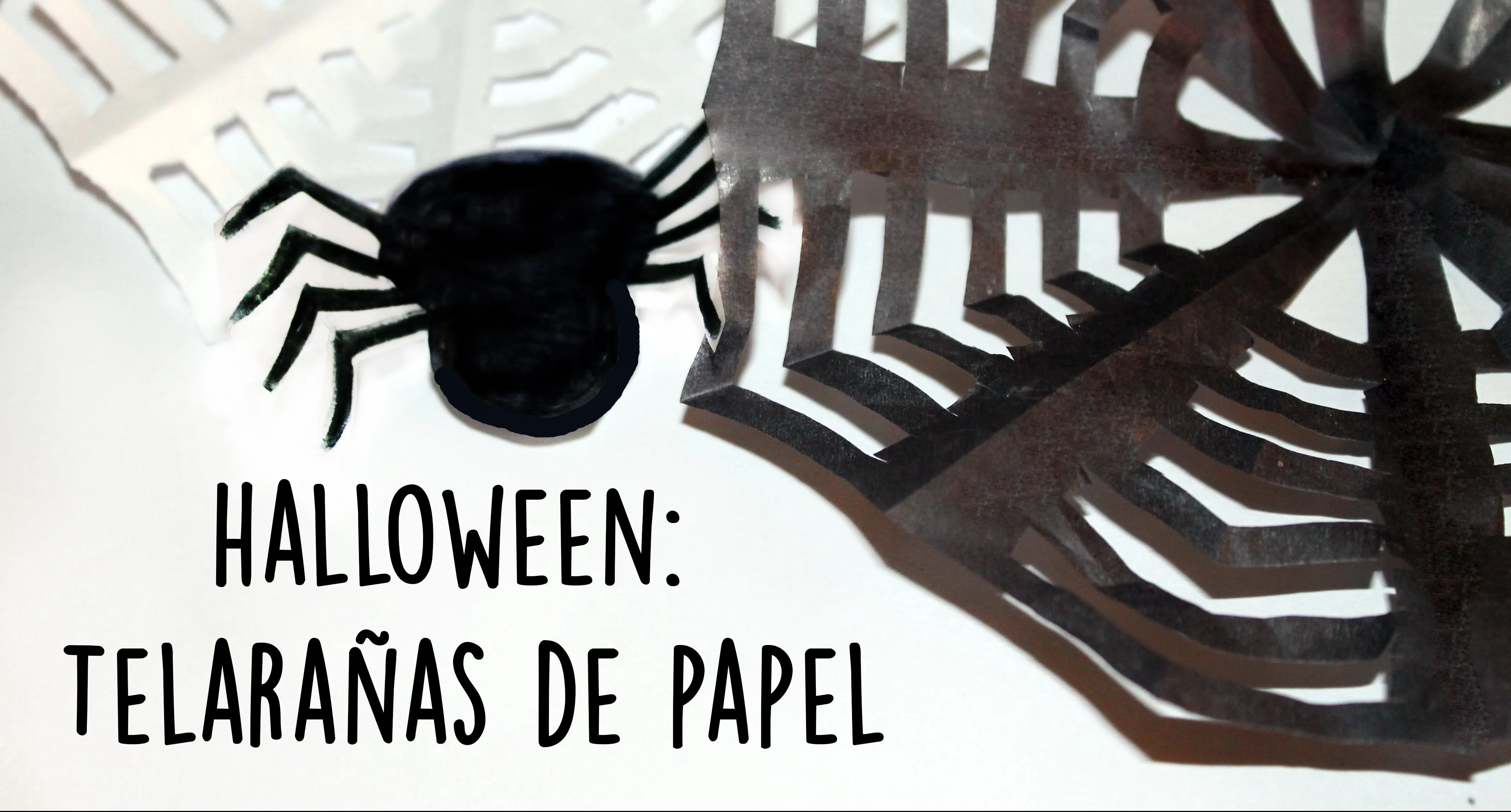 Telarañas de papel para halloween paso a paso - Ideas Creativas Telarañas de papel para halloween paso a paso - Ideas Creativas