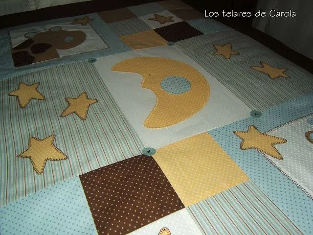 Los Telares de Carola: La manta de Mario... Los Telares de Carola: La manta de Mario...