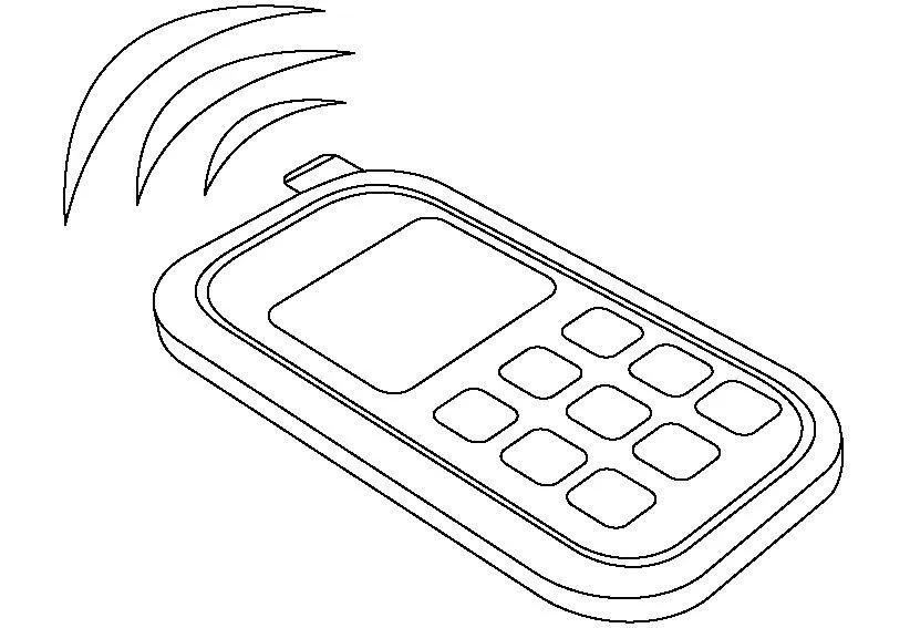 Teléfonos celulares para colorear | Colorear imágenes Teléfonos celulares para colorear | Colorear imágenes