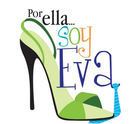 Más Qué Telenovelas: Logo oficial de "Por ella soy Eva"