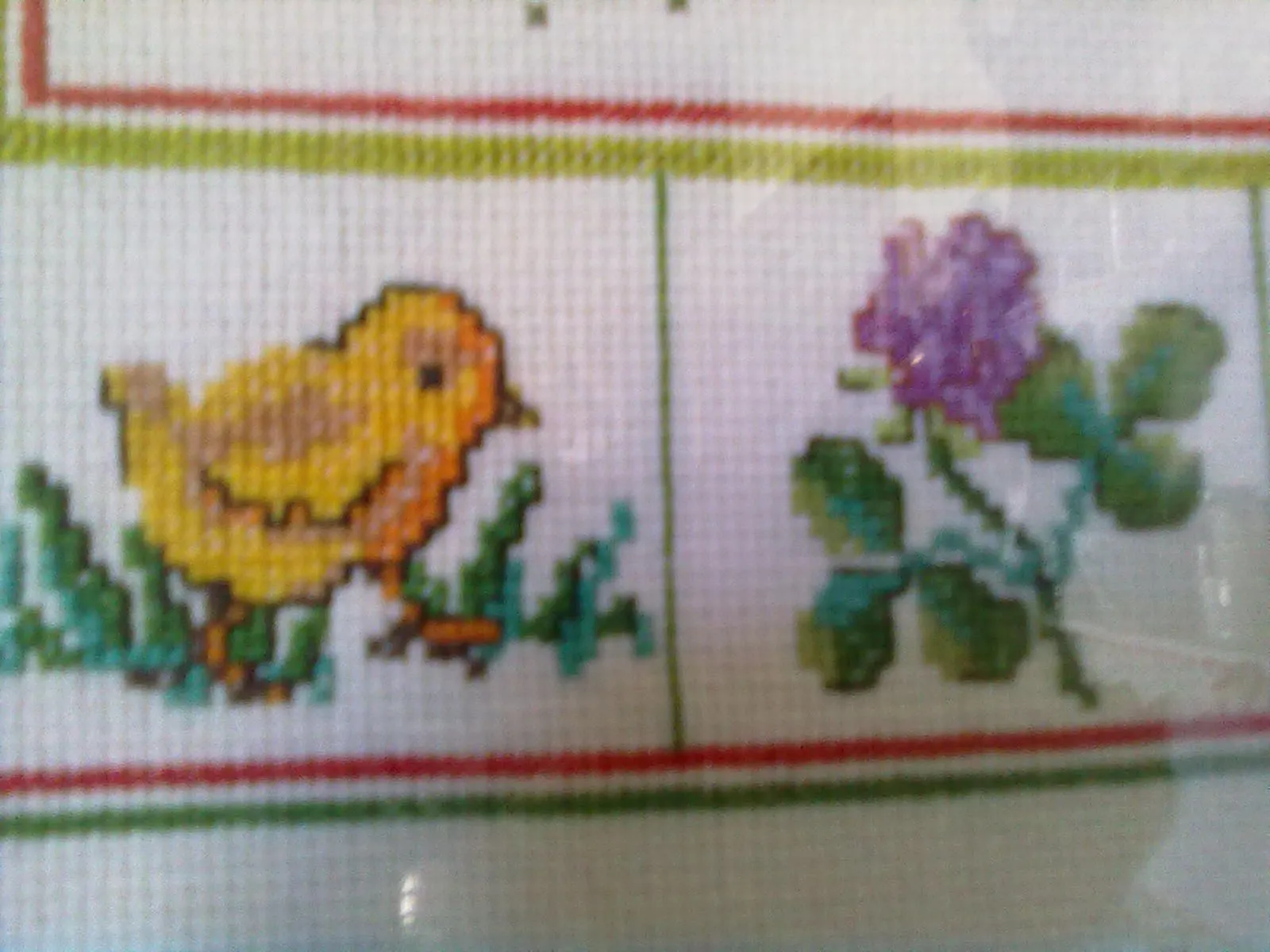 TELITAS DE COLORES: GALLO Y GALLINA A PUNTO DE CRUZ TELITAS DE COLORES: GALLO Y GALLINA A PUNTO DE CRUZ