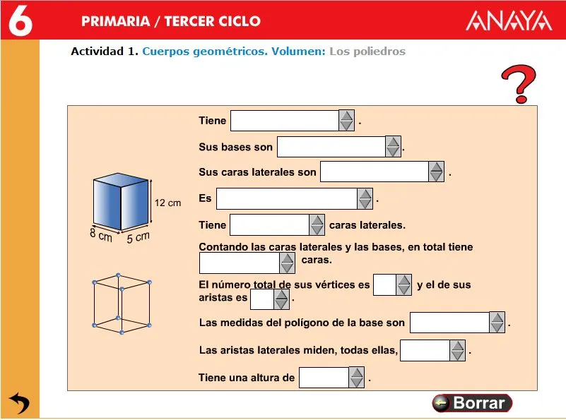 El volumen de los cuerpos geométricos, teoría | Pizarras Abiertas ...