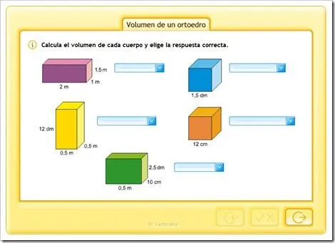 TEMA 14: CUERPOS GEOMÉTRICOS.VOLUMEN | JUGANDO Y APRENDIENDO