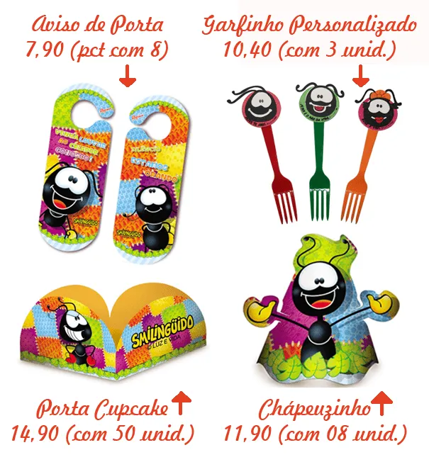 Tema da Festa: Smilinguido - Dicas pra Mamãe Tema da Festa: Smilinguido - Dicas pra Mamãe