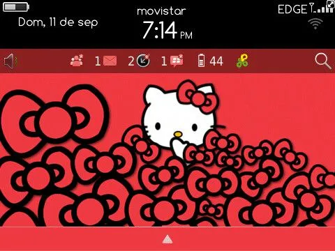 Tema* Hello Kitty en rojo para 8900,85xx,97xx | Manuisra Tema* Hello Kitty en rojo para 8900,85xx,97xx | Manuisra