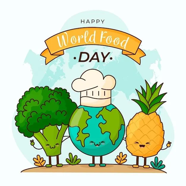 Tema de ilustración del día mundial de la alimentación | Vector Gratis Tema de ilustración del día mundial de la alimentación | Vector Gratis