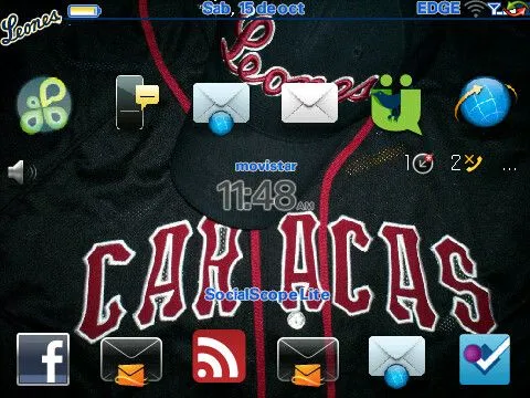 Tema de #Leones del Caracas en exclusiva para Blackberry by ...