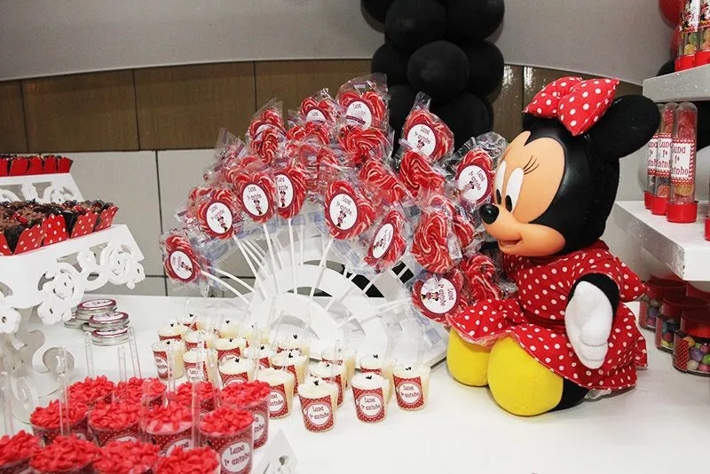 Tema: Minnie Vermelha - Festa da Leitora Simone Barreto