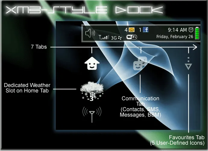 Tema ¨PS3 XMB¨ Gratis para Bold 9700 (Onyx) | OnyxStuff