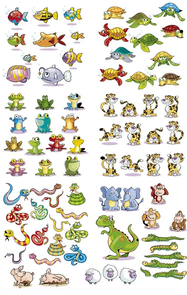 Más de 120 animales infantiles vectorizados – Puerto Pixel ... Más de 120 animales infantiles vectorizados – Puerto Pixel ...