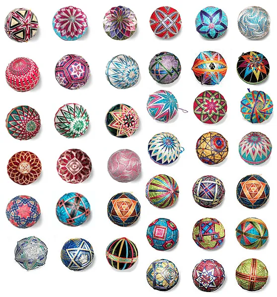 Temari: El arte chino de hacer esferas bordadas | La Guarida Geek