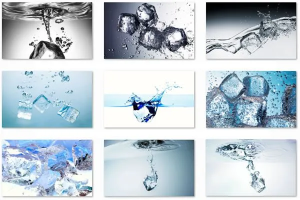 Dos temas nuevos sobre el agua y el hielo para Windows 7 | Nisfe.com