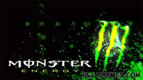 TEMAS PS3: MONSTER ENERGY TEMA