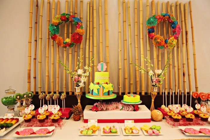 TEMÁTICAS PARRA FIESTAS : FIESTA HAWAIANA
