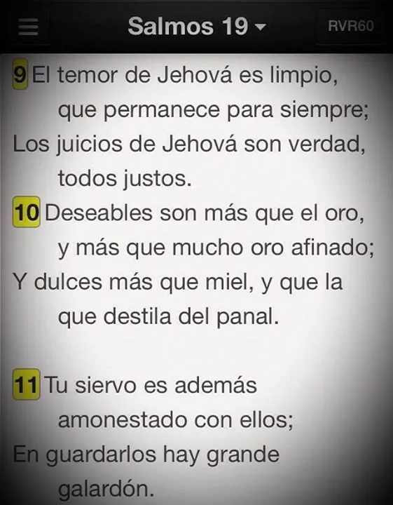 No hay que temer obedecer la Biblia, instruye, corrige y resulta ...