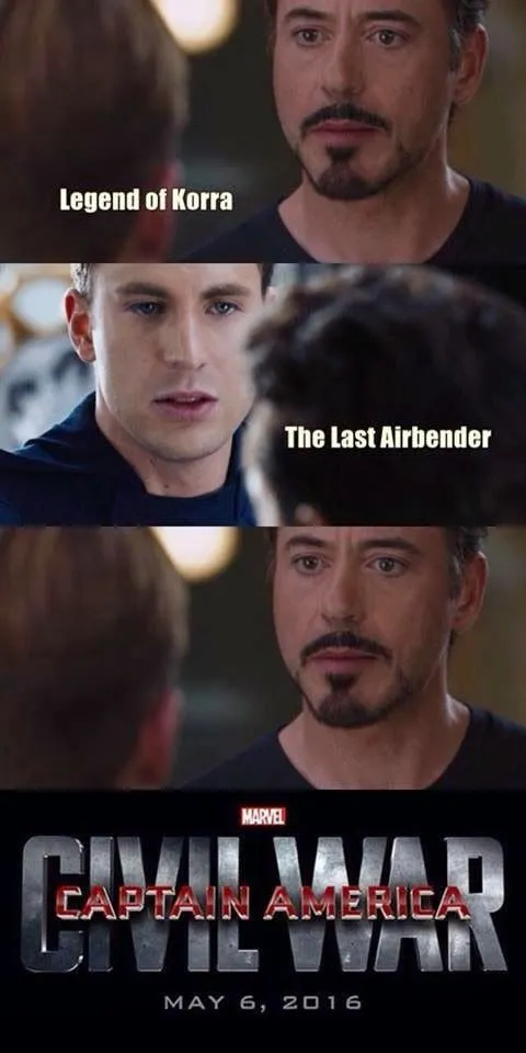 TEMPLO AVATAR: Y por eso se pelean Iron Man y El Capitan America TEMPLO AVATAR: Y por eso se pelean Iron Man y El Capitan America