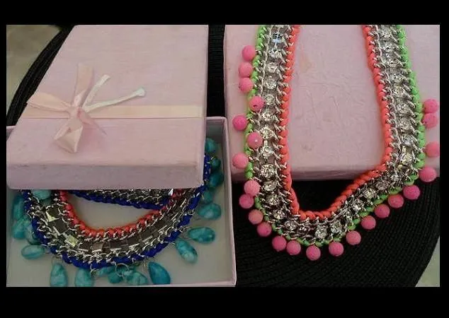 ten tendencias: El collar babero de Sandra Feltes ten tendencias: El collar babero de Sandra Feltes