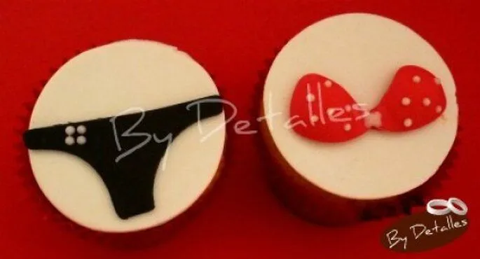 La tendencia en cupcakes con diseños para las despedidas de soltera La tendencia en cupcakes con diseños para las despedidas de soltera