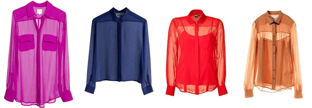 TENDENCIA EN LA MIRA: BLUSAS TRANSPARENTES | The Glambition