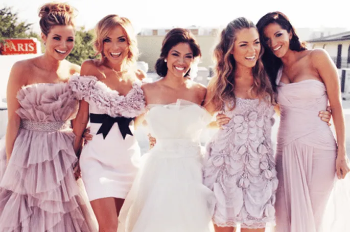 Tendencias 2014 en vestidos para damas de boda Tendencias 2014 en vestidos para damas de boda