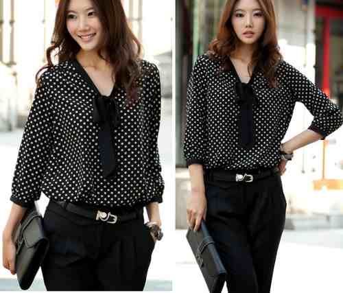 blusas elegantes en chifon manga larga - Buscar con Google ... blusas elegantes en chifon manga larga - Buscar con Google ...
