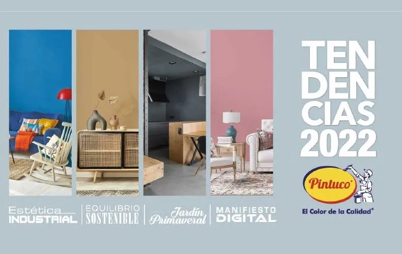 Tendencias de color Pintuco 2022 para el diseño de interiores | Construcolor Ciudad Bolívar Tendencias de color Pintuco 2022 para el diseño de interiores | Construcolor Ciudad Bolívar