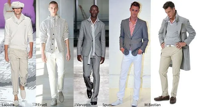 Tendencias en ropa para hombre primavera – verano 2015 - Modaellos.com