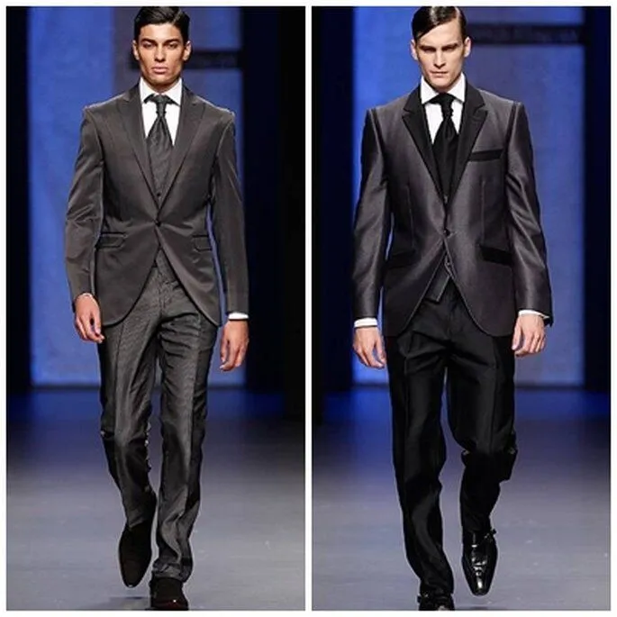 Tendencias trajes de novio 2013