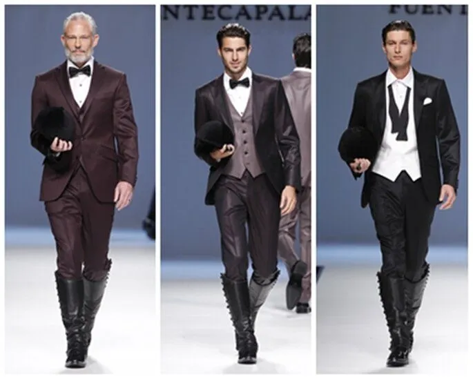 Tendencias trajes de novio 2013