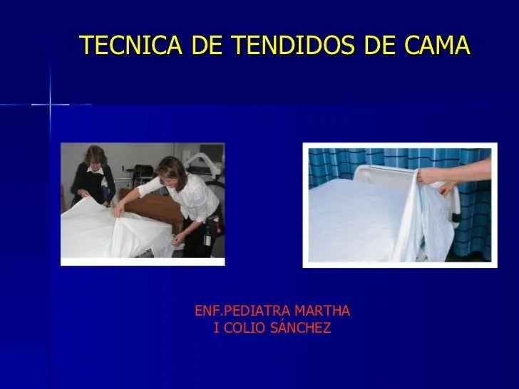 TENDIDOS DE CAMA ( TENDIDOS DE CAMA (