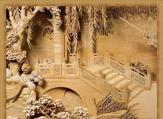 Por Amor al Arte: El increíble tallado en madera chino! Por Amor al Arte: El increíble tallado en madera chino!