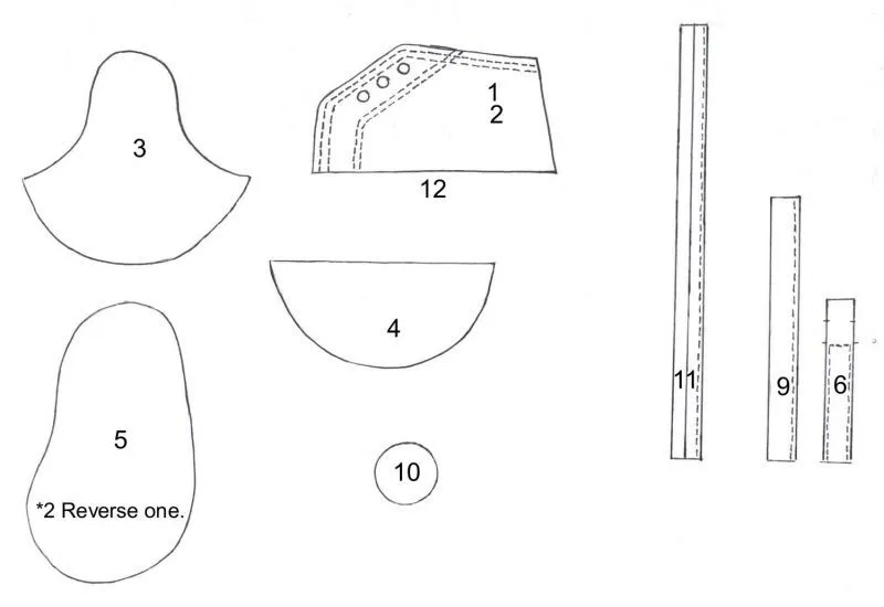 Molde para zapato en goma eva - Imagui