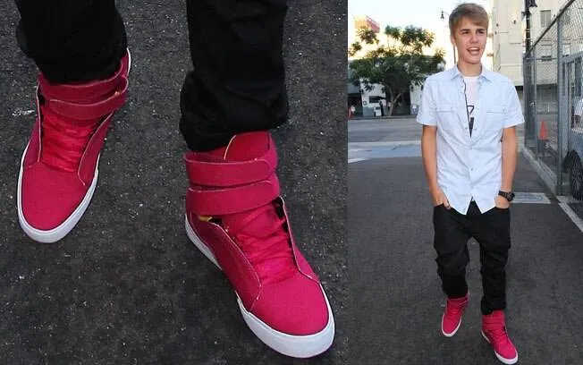 Os tênis mais incríveis do Justin Bieber - Estilo e Beleza - iG