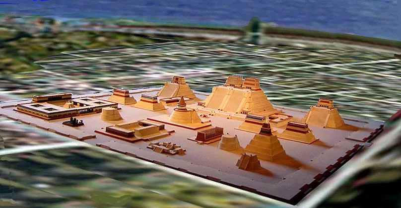 GRAN TENOCHTITLAN, Centro Ceremonial y Templo Mayor