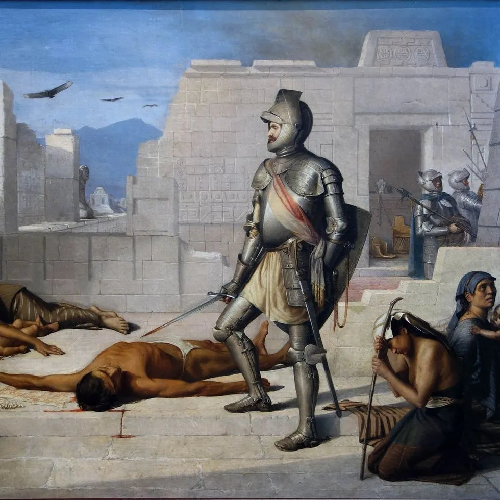 Tenochtitlan: La Conquista en el arte, 500 años para pintar la historia | EL PAÍS México Tenochtitlan: La Conquista en el arte, 500 años para pintar la historia | EL PAÍS México