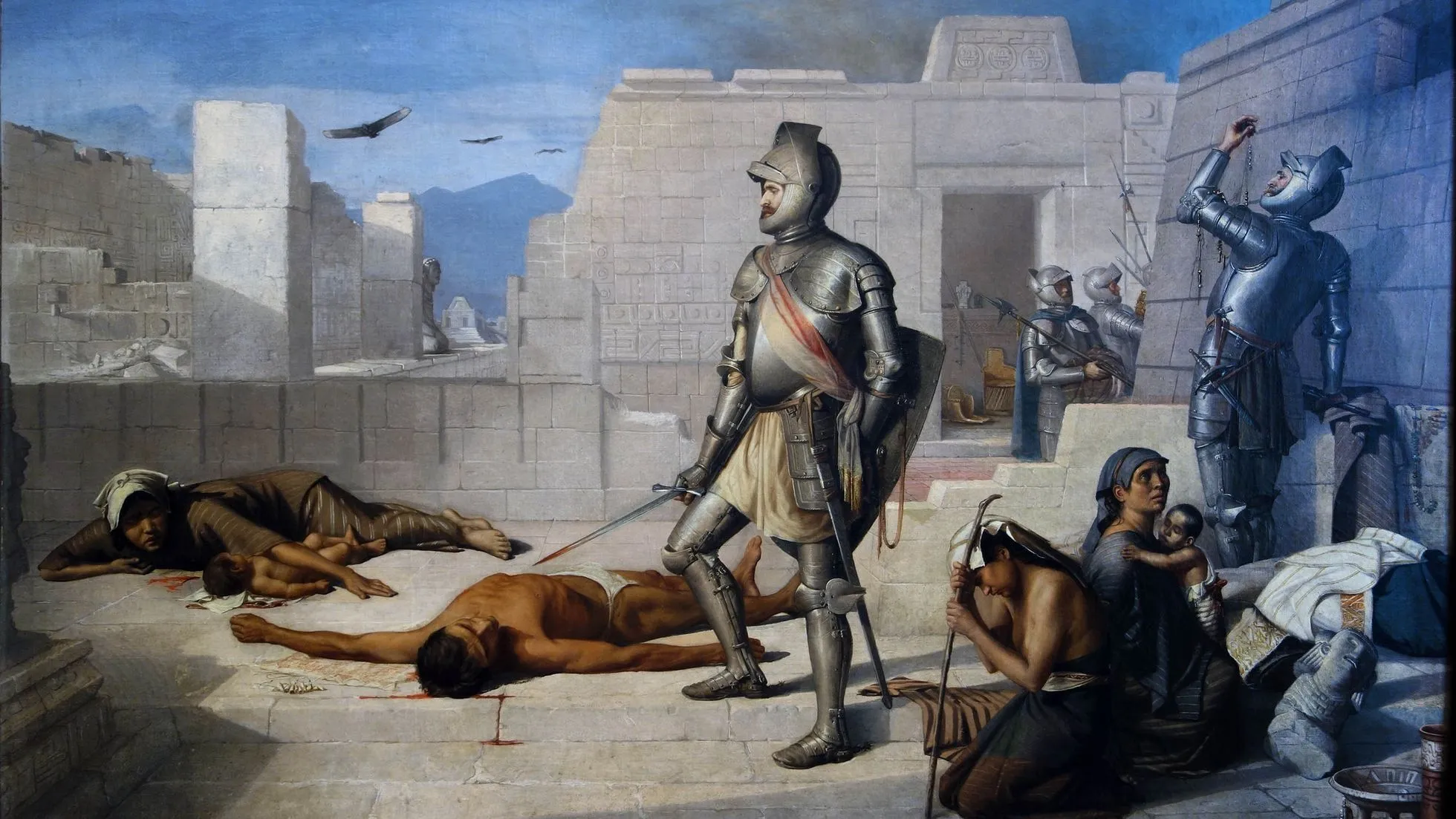 Tenochtitlan: La Conquista en el arte, 500 años para pintar la historia | EL PAÍS México Tenochtitlan: La Conquista en el arte, 500 años para pintar la historia | EL PAÍS México