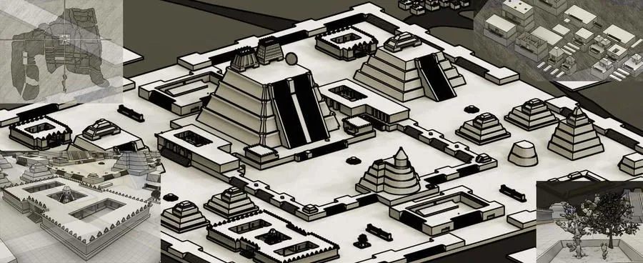 Tenochtitlan dibujos - Imagui
